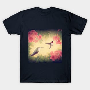 Ruby-throated Hummingbirds T-Shirt